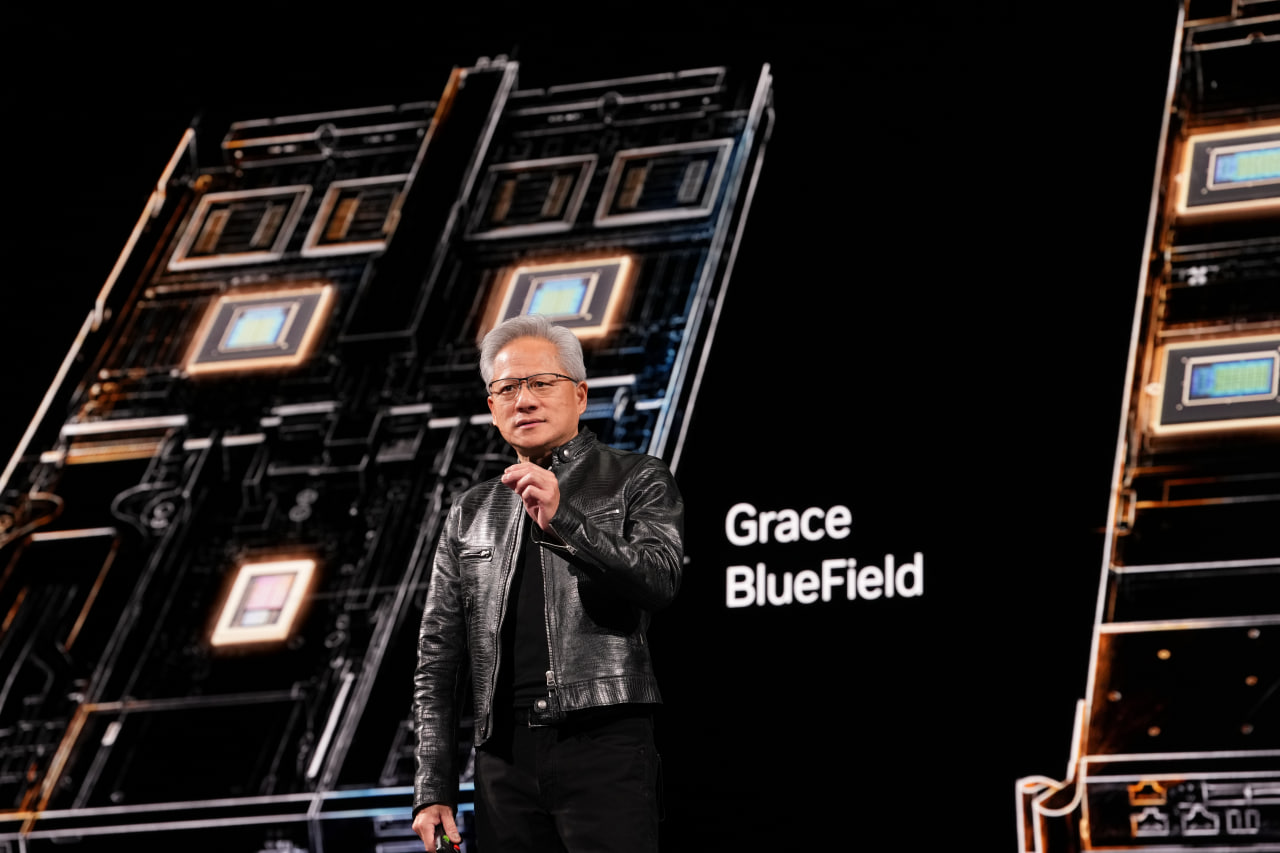 Jensen Huang auf der Bühne beim Computex 2026 in Taipei
